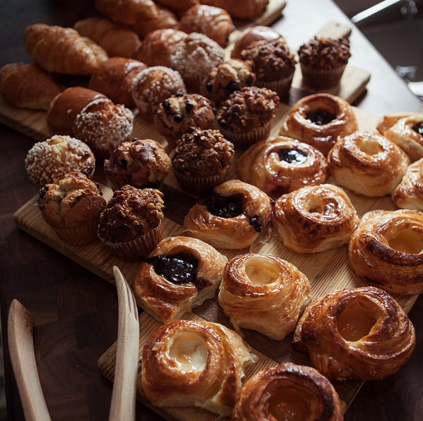 TGFP: Thank Goodness for Pastries. #GoodMorning #FreshlyBaked