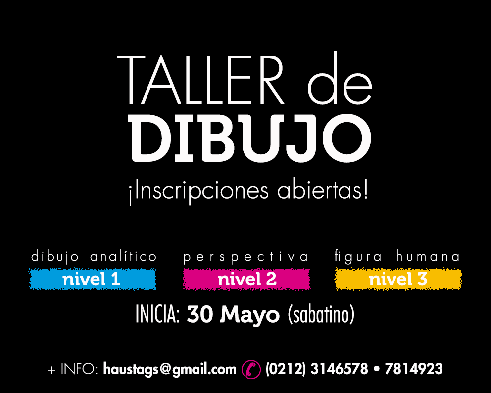 hausTags's tweet photo. Mañana 30 de mayo inicia nuestro #Taller de #Dibujo. Quedan pocos cupos ¿Qué esperas? no pierdas esta oportunidad! http://t.co/WDhNtFfA6W