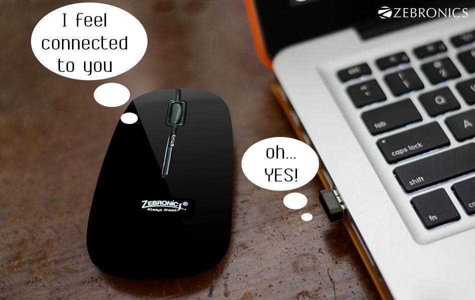 zebronics's tweet image. Although apart, we’re now closer than ever.
#USBReceiver #WirelessMouse #LiveWirelessly