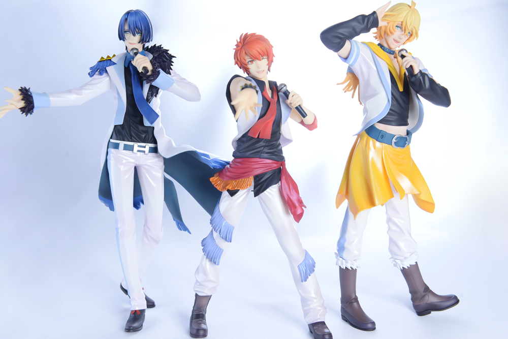 こたろ 7 24 東2 ト25b ようやく各クラスが揃いました アルターさんのうたプリフィギュアを撮っててしみじみ思ったのは ボディバランスの素晴らしさ 例えば今回合流した那月 骨太でがっしりとした体 脚だけでもその違いが判ります スターリッシュ