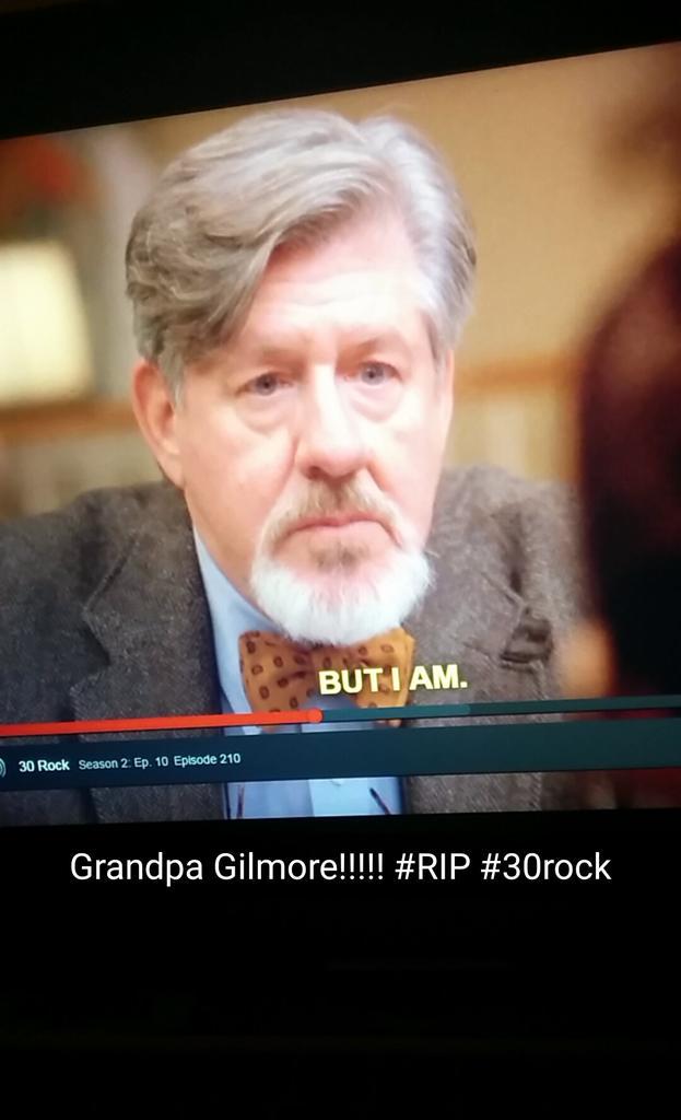 Sappy519's tweet photo. Look who showed up on #30Rock #edHermann #RIP http://t.co/4ocPwAOkQe