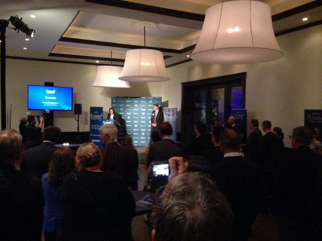 SilasInman's tweet photo. The #GiantsCC15 event is kicking into full gear! http://t.co/baY3eKjVhZ