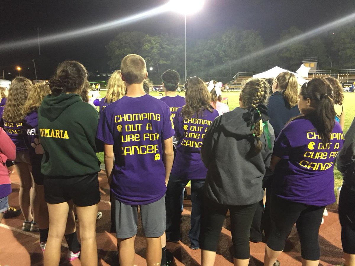 KimLynnClark's tweet photo. So proud of the #prjhs relay for life team! A shout-out to Ms. Waldron, who honored her mom - amazing! @pinelandsjhs http://t.co/oZIRfDHVpm