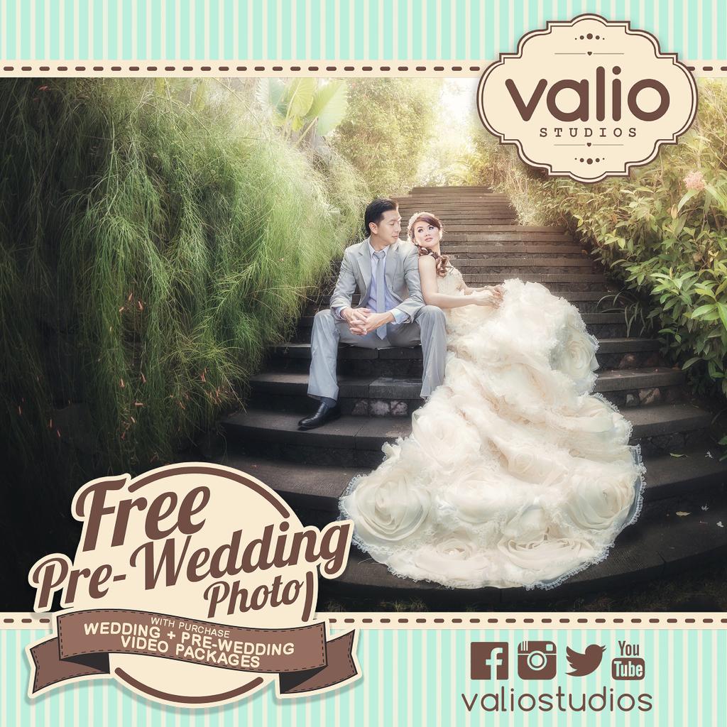 valiostudios's tweet photo. Dapatkan promo free prewedding foto http://t.co/cmob0J3f5O