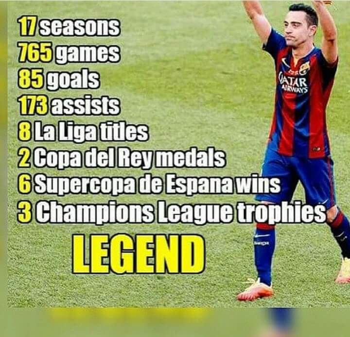 TheClubPark's tweet photo. El Maestro Xavi... http://t.co/zrTg6vyyG4