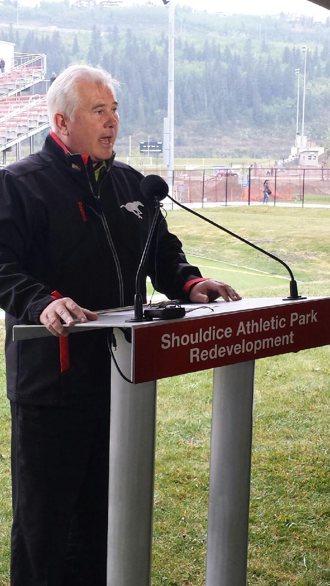 Excited to participate in the announcement tonight regarding Shouldice redevelopment . It's about community ! #yyc