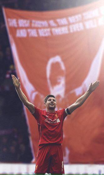 Happy Birthday Steven Gerrard, Legend of Liverpool Football Club. 
