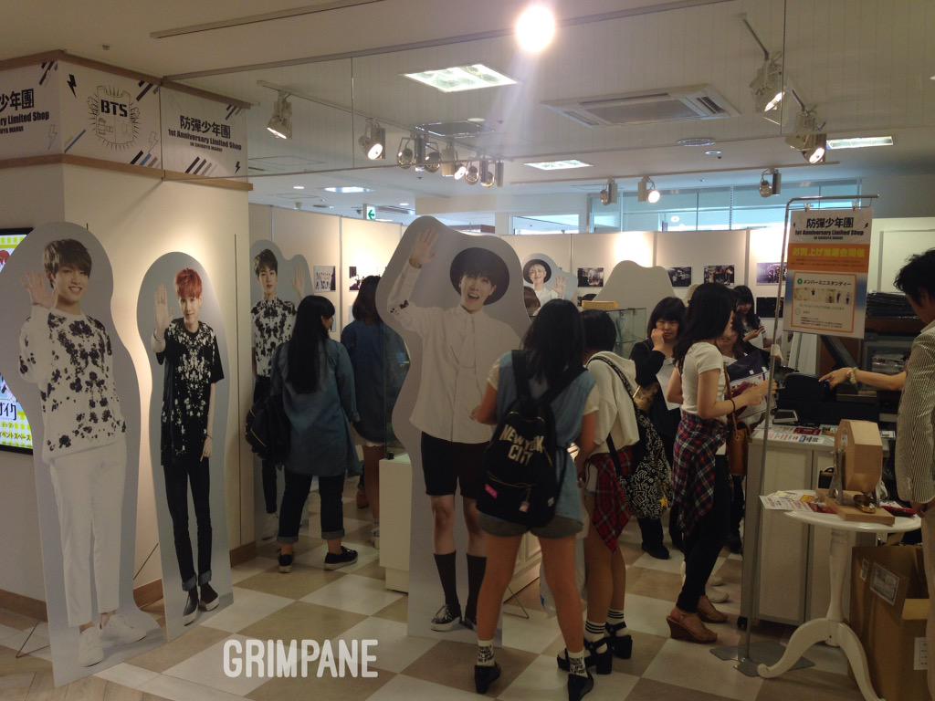 [Picture] BTS 1st Anniversary Limited Shop in Shibuya Marui [150530]