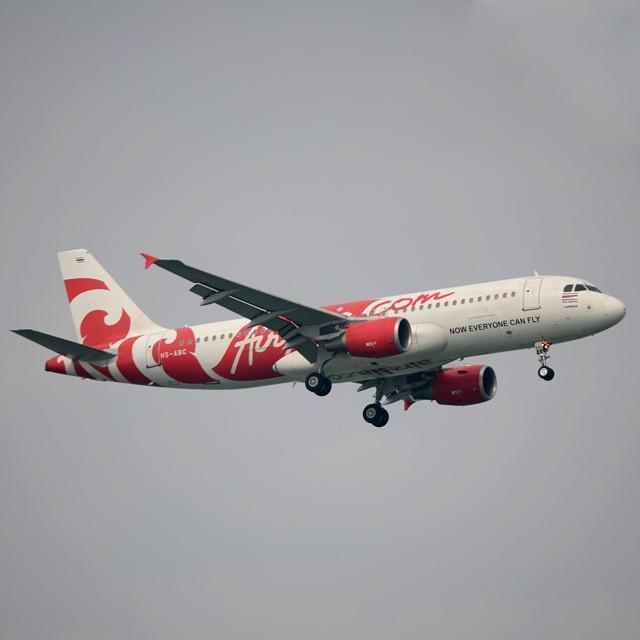 DeltaBravo33's tweet photo. Instagram : by jechsy - Thai AirAsia Airbus A320-216 HS-ABC #thaiairasia #airbus #a320 #hsabc #aircraft #aviation #β¦ http://t.co/8kLlJFHvI0