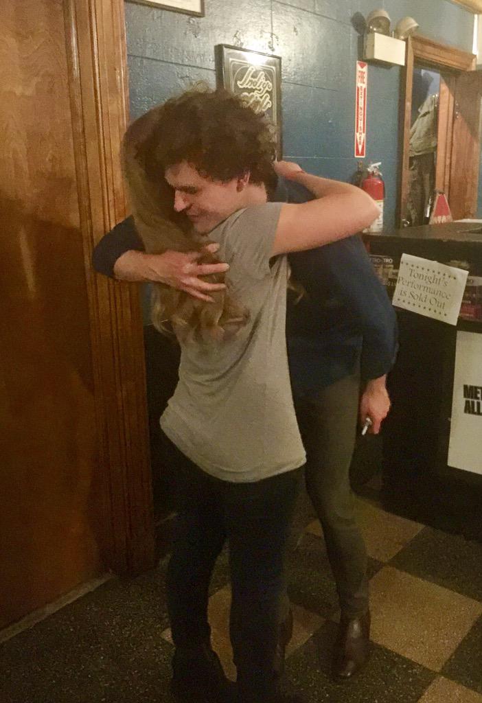 Best night ever. <a href="/vancejoy/">Vance Joy</a> #vancejoy