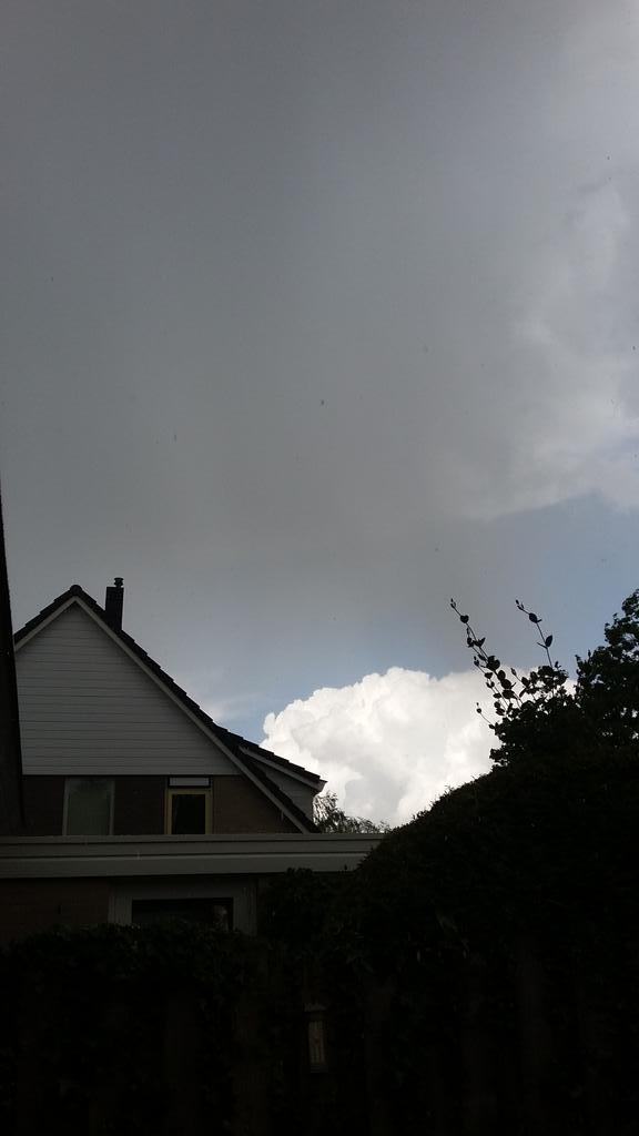 veenhj's tweet photo. Hagel, onweer, harde windvlagen en afgevallen blad, het lijkt meer #herfst dan #lente in Steenwijk @janvissersweer http://t.co/JyoNUtFcQh