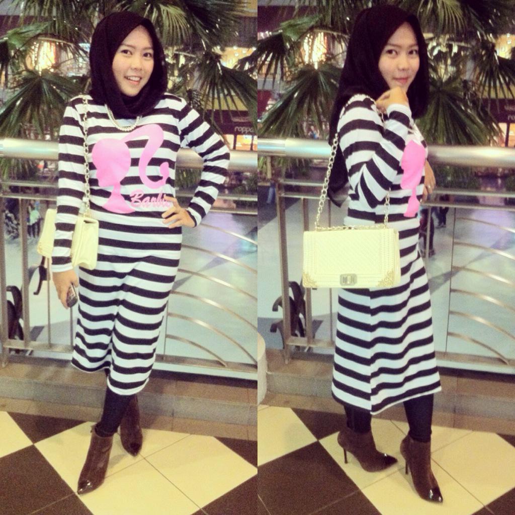 MentariBunga's tweet photo. @ilook_NET #lookoftheweek #stripes http://t.co/6W25DRo9d4