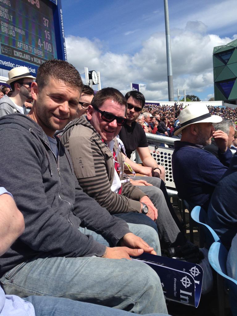 A day at the test #jollyboysouting #investectest
