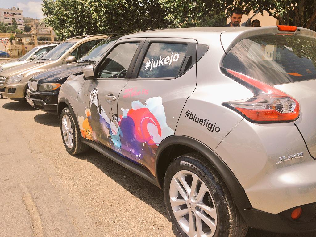 HadeelShihadeh's tweet photo. Now at @BlueFigJo to take the new Nissan Juke for a spin ๐ #JukeJo @NissanJordan #JO http://t.co/GLr0EZVXtj