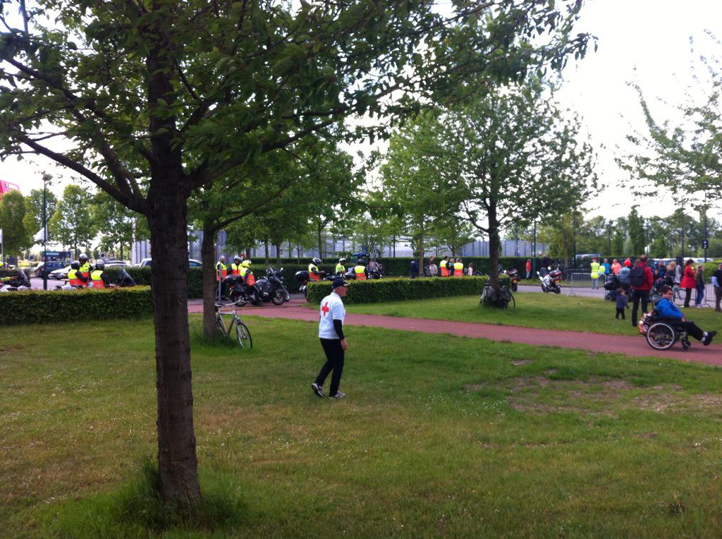 Truckersdag 2015 in #houten weer groot succes. Glunderende gezichten! Dank aan chauffeurs, begeleiders, <a href="/Rotary/">Rotary International</a>