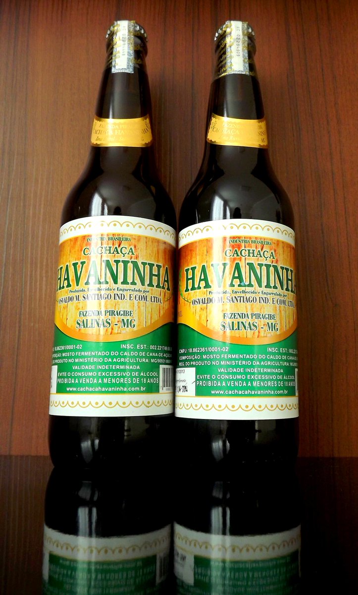 Produzida em Salinas com esmero e capricho: cachacahavaninha.com.br