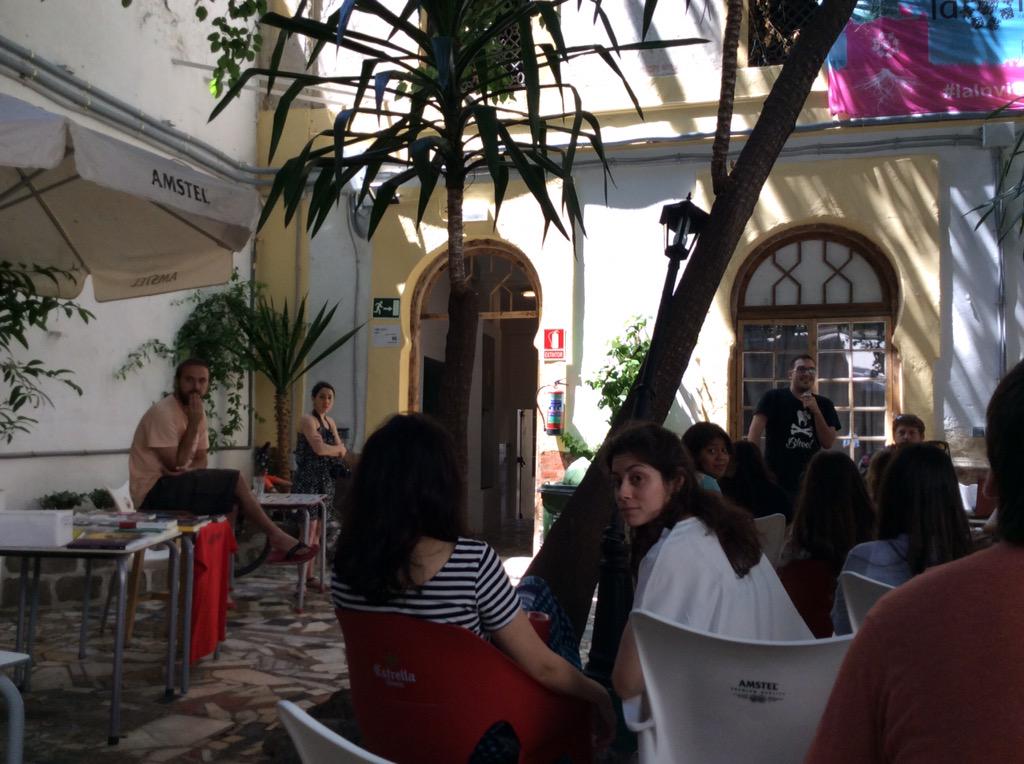 MGC_UC3M's tweet photo. Dialogos con agentes culturales de base en @LaCasaInvisible http://t.co/ugoJOT4ODi