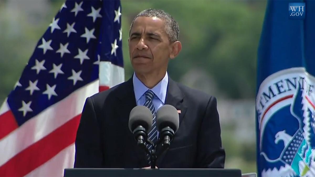 grist's tweet photo. Obama: Climate change poses “immediate risk” to national security http://t.co/3VcnRQcsI3 http://t.co/TWEbiGXIAZ
