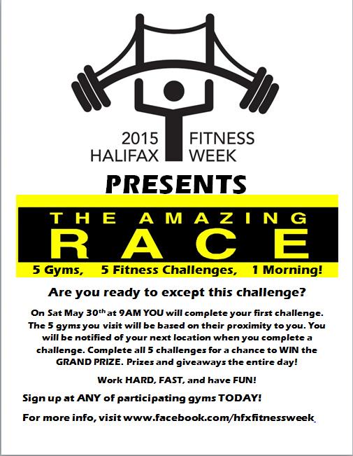 We are so excited to be hosting one of the stops on the #FitnessWeek2015 Amazing Race Final Event today!