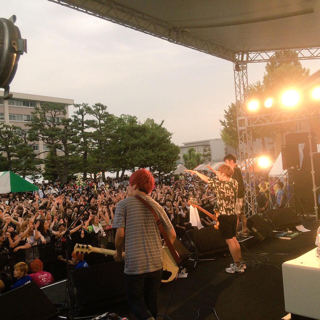 学祭ライブ終了！】 □5/30(土) 福井大学祭『fu:fes.2015』 僕たちを学