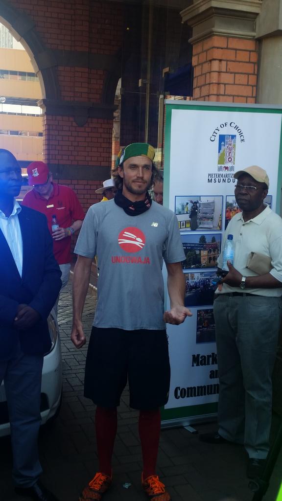 TheUnogwaja's tweet image. The journey to follow is more important... @johnmcinroy addressing the crowd.