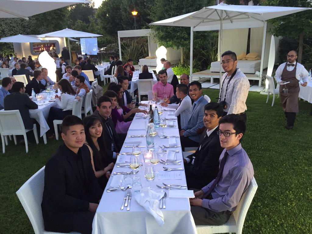 IEEEUofC's tweet photo. What a fun night at the gala diner for #IYCE2015, celebrating 50th @ieeeIAS anniversary http://t.co/01T1bWnvoP