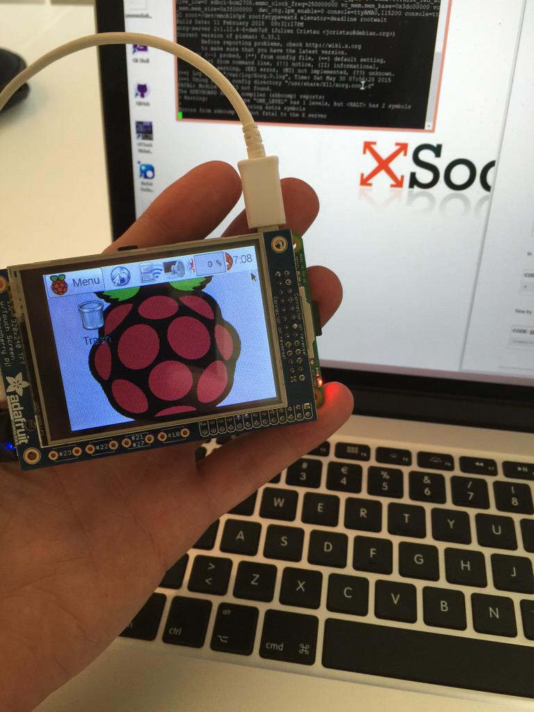 ulfbjo's tweet image. I love your stuff @adafruit but please update the instructions on how to setup the pitft28 screen. #finallyWorking