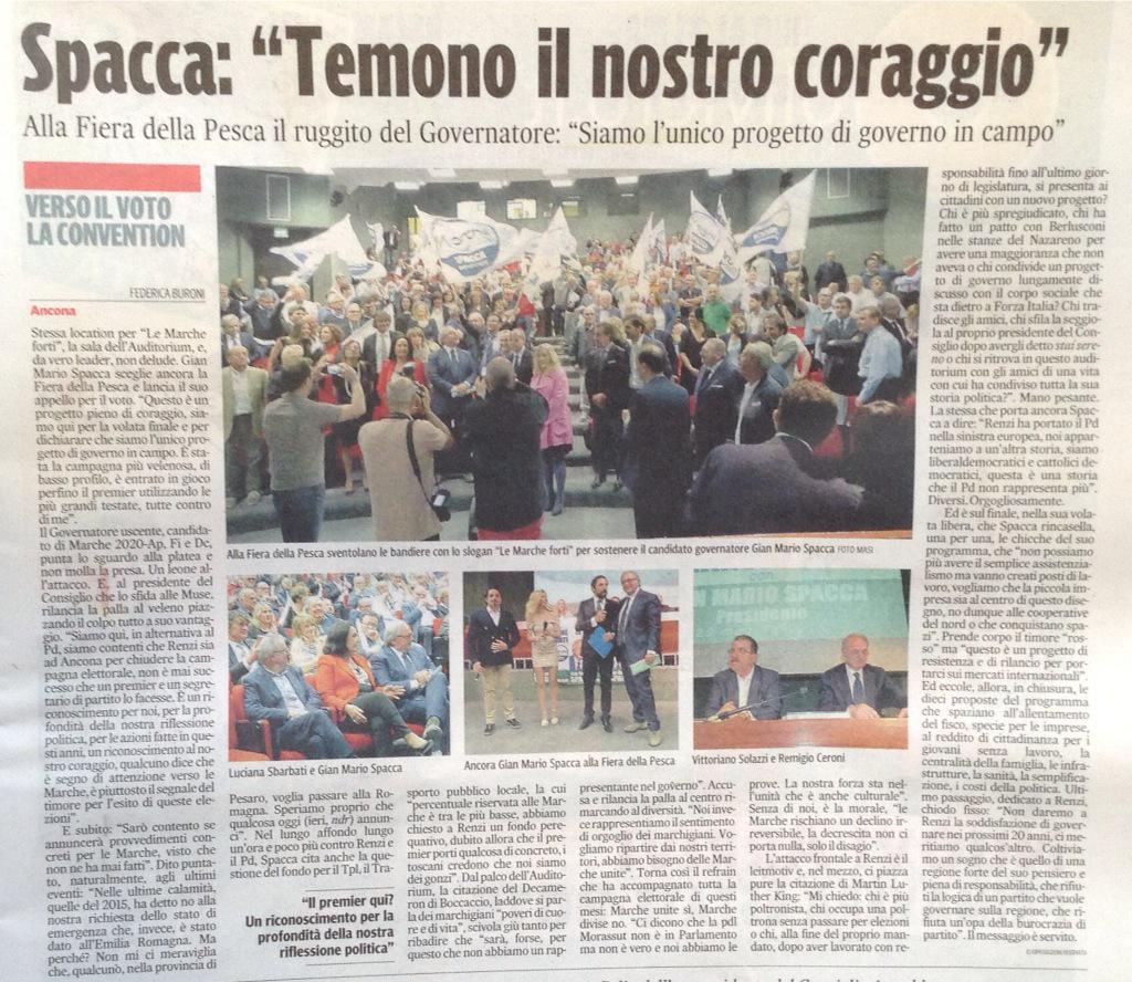 GianMarioSpacca's tweet photo. Siamo l’unico progetto concreto in campo #leMarcheForti http://t.co/4N39gENvv8