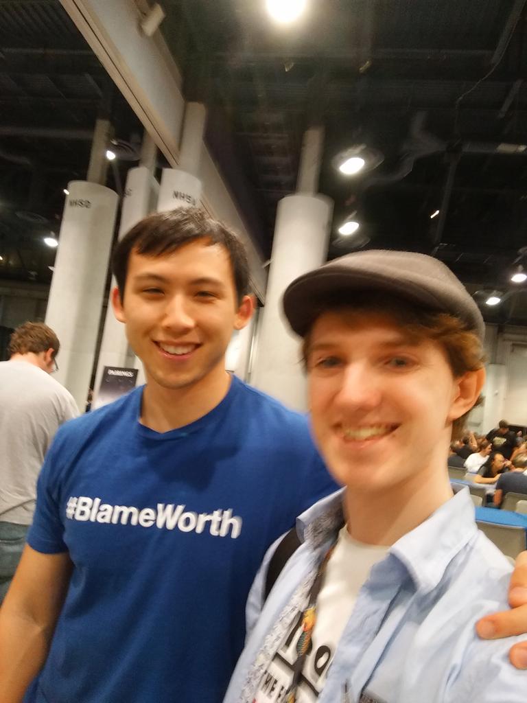 TinyLeaders's tweet photo. Met up with @NumotTheNummy at #GPVegas today, sadly Worth got to my decks when I wasn't looking #BlameWorth http://t.co/XALEqxDSbv