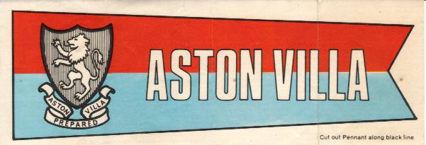 EnglishFootCard's tweet image. #Arsenal V #AstonVilla 1968