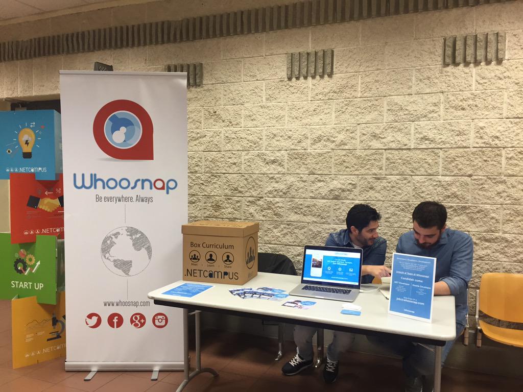 Whoosnap's tweet photo. @Whoosnap cerca #developers da integrare nel team al @DOTNETCAMPUS Roma :-) #WeAreHiring #dotnetcampus #Microsoft http://t.co/dreSXCA55I