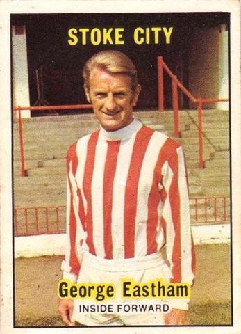 EnglishFootCard's tweet image. #GeorgeEastham #StokeCity #ABC 1970