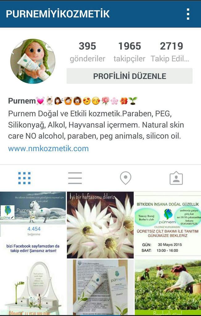 PurnemDogaliyi's tweet photo. Pürnem instagramda @purnemiyikozmetik adıyla yayında... Bizi ordanda takip edin yarışmalarda şansınızı artırın. http://t.co/FZ3F7NovaM