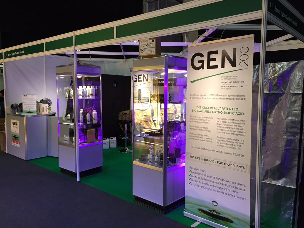 essexhydro's tweet photo. Come see us at stand L1 at the home grown expo today #Gen200 http://t.co/oXpwX1dbs8
