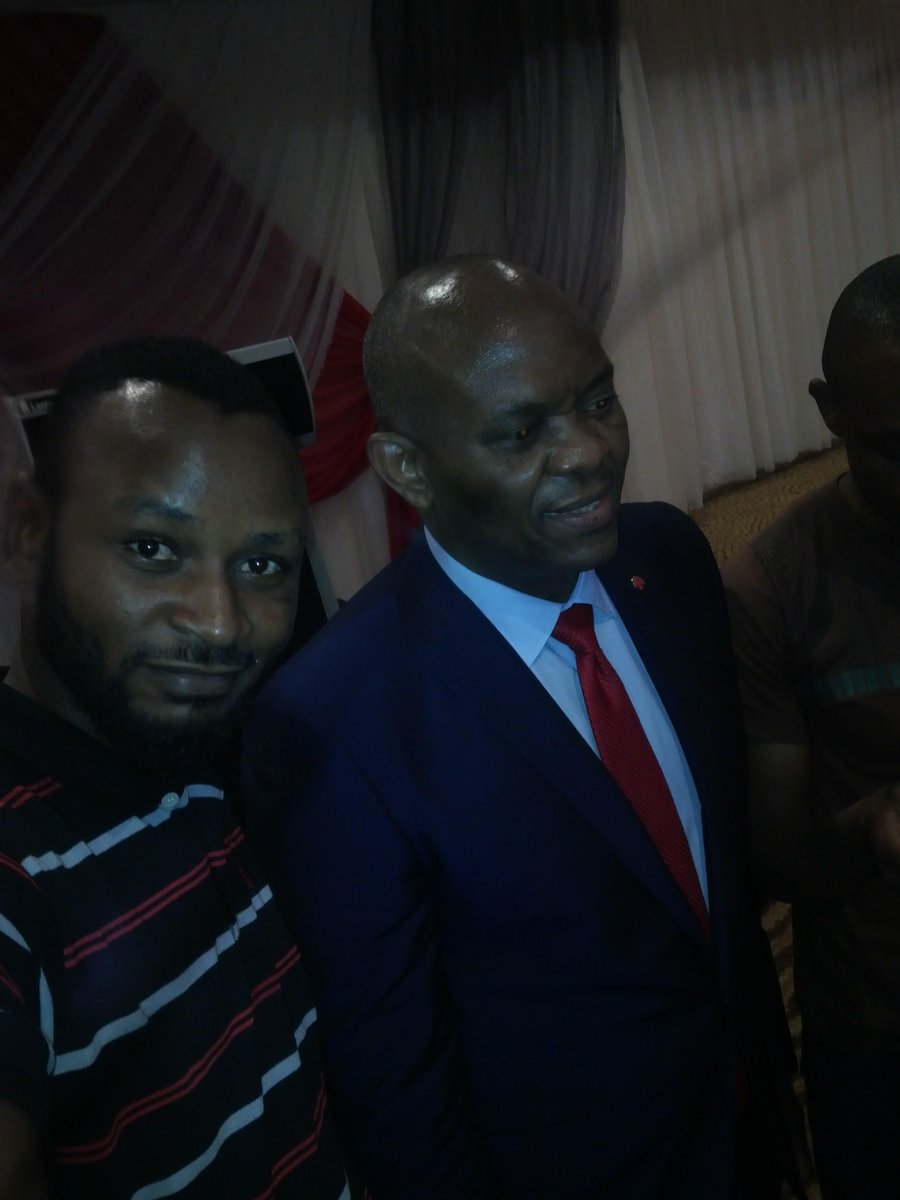 Opaluwa_thefest's tweet photo. Met with the boss himself @TonyOElumelu recently in Abuja. #TEEP2015 #FutureCEOz @TonyElumeluFDN http://t.co/2A7bTQJCsH