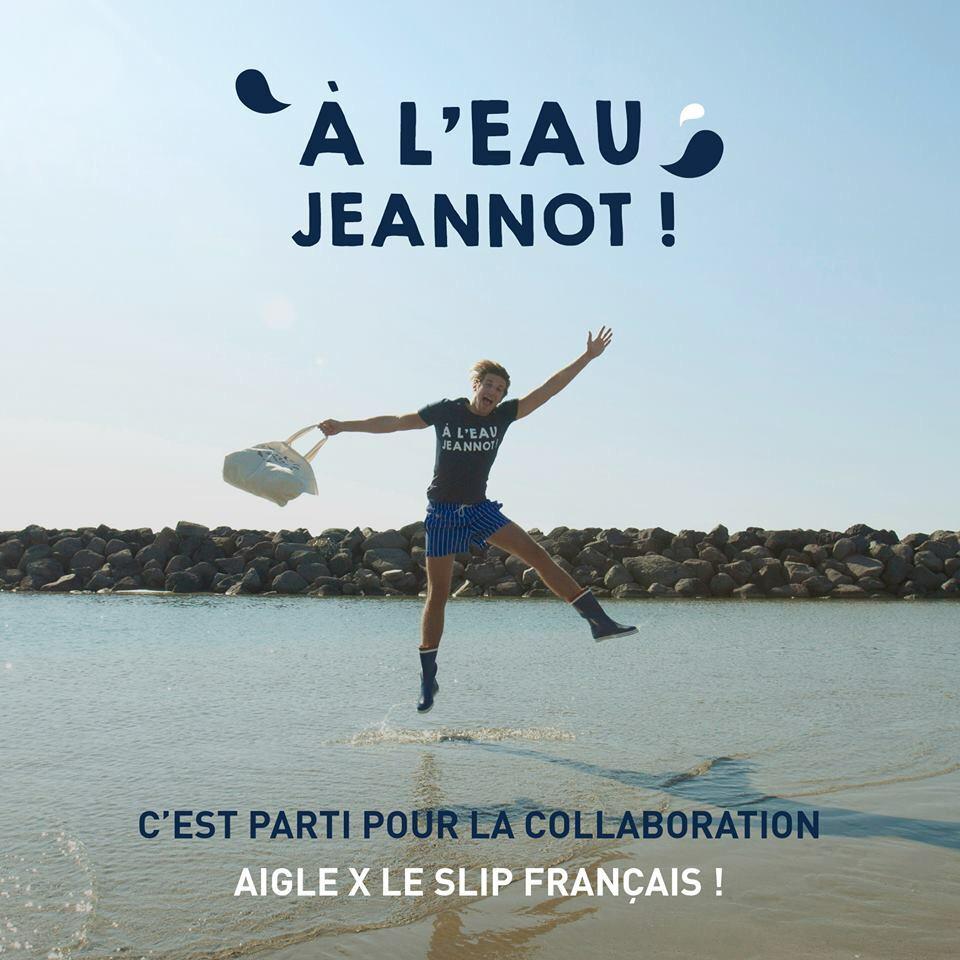 LeSlipFrancais's tweet photo. @aiglefr et @LeSlipFrancais se jettent à l'eau ! #aleaujeannot #madeinfrance #slipslipslip http://t.co/xZxT0rBEgI