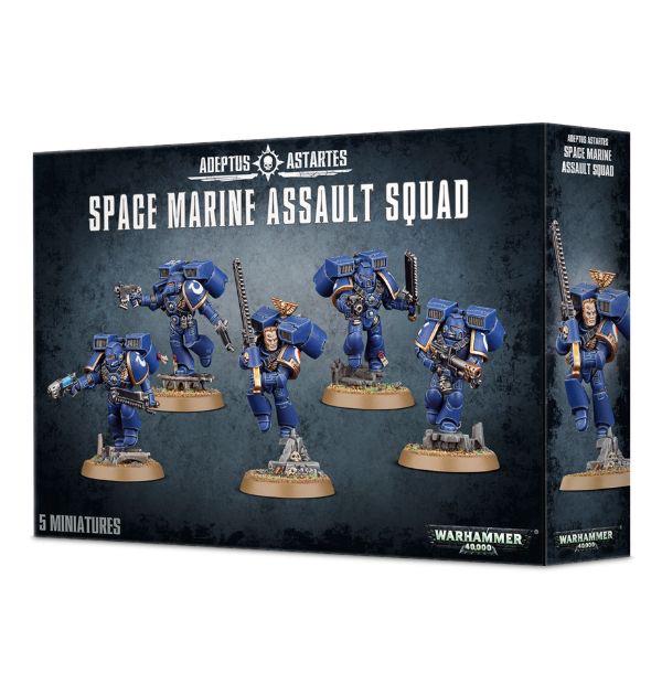 ▶︎Space Marine Assault Squad スペースマリーン・アサルトスカッド