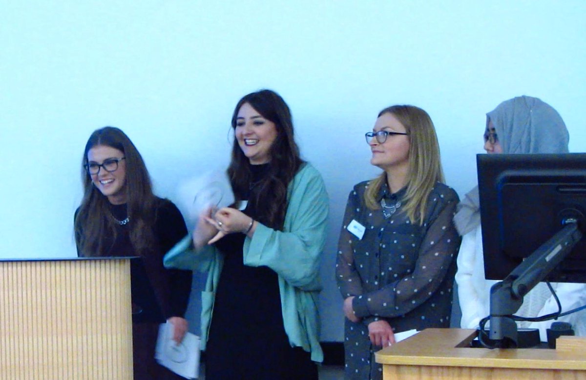 MikePress's tweet photo. The #desent15 crew at their #eesym15 Q&A yesterday reminded me of those JFK Beatles press conferences #fabfour http://t.co/lMLHBHYyPH