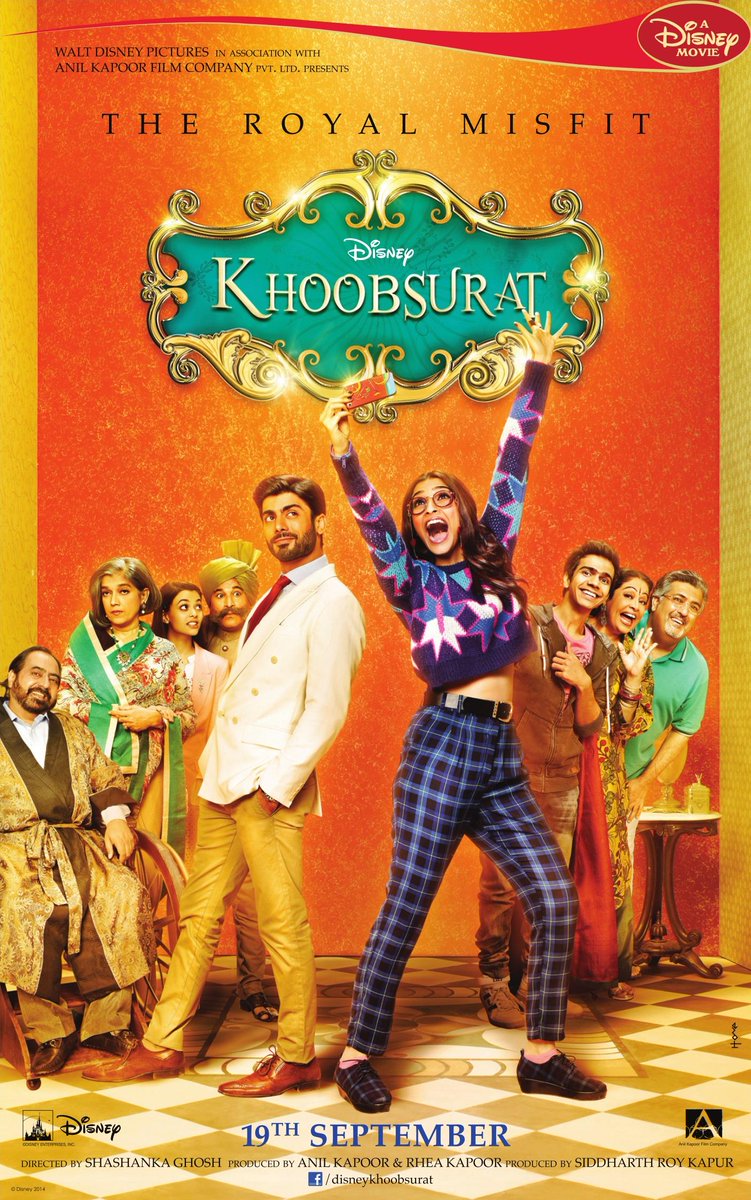 SonamKapoorCafe's tweet photo. Watch "KHOOBSURAT" moments of @sonamakapoor & @_fawadakhan_ on @ZeeCinemaHD tomorrow at 9PM IST!! #MilliMadness http://t.co/koDoj1BOWq