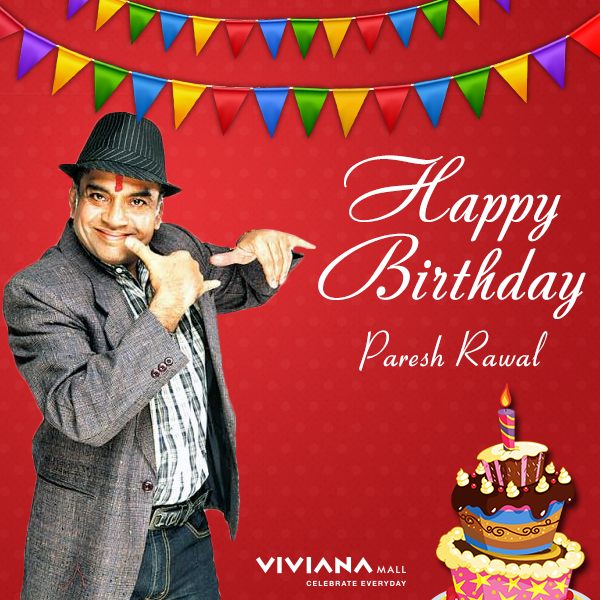 Easily 1 of India\s best actors Paresh Rawal has played a variety of roles! Here\s wishing him a very Happy Birthday! 