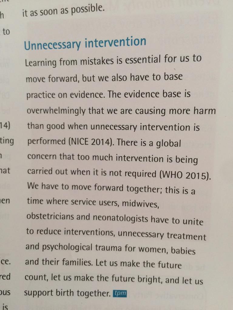 sheena_byrom's tweet photo. Spot on fab article by @drtraceyc in @ThePractMidwife 'Moving Forward Together' #collaboration #MatExp @DocAmali http://t.co/bFcZWyGKrH
