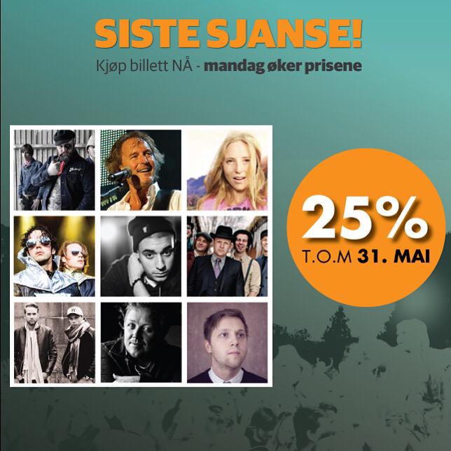 1. Juni øker prisene. Kjøp billett nå på <a href="/Billettservice_/">Keith Southwell</a> eller på våre nettsider fjordfesten.no