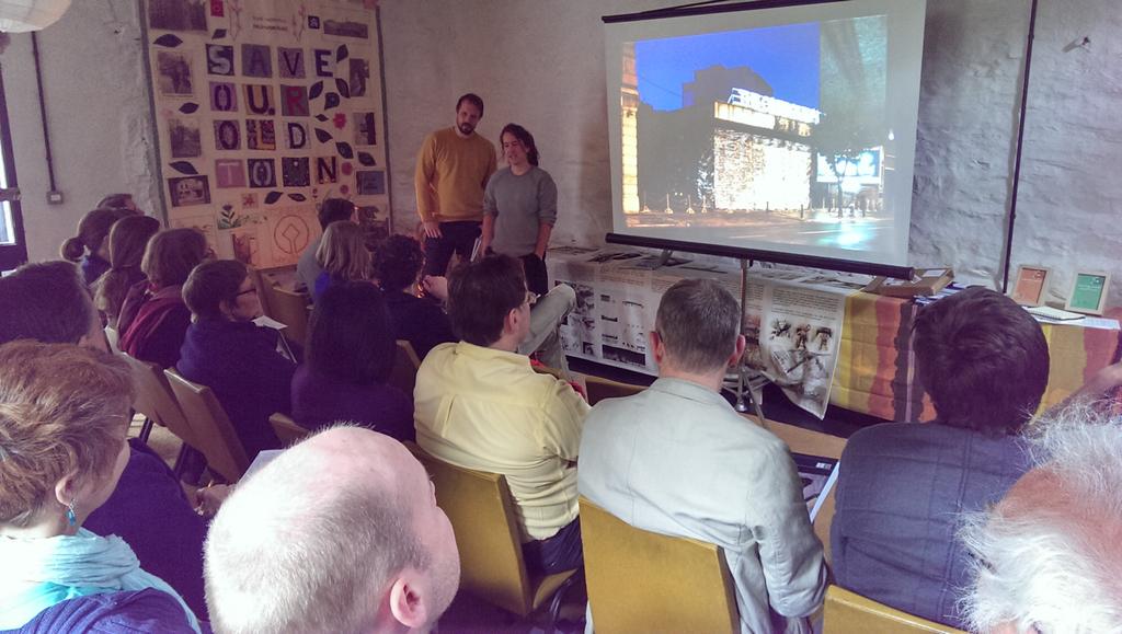 55n's tweet photo. Amicable from Assemble and @BAXENDALE_DCo take the floor at @ScotEcoDesign conference... http://t.co/x5txmvKRXT