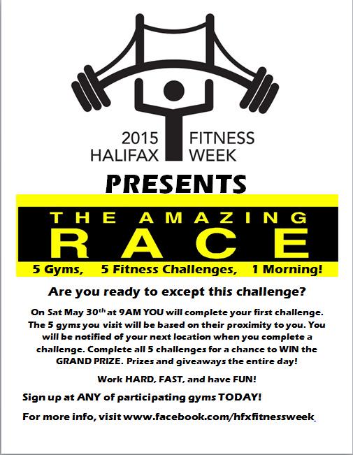 Get ready <a href="/HfxFitnessWeek/">Halifax Fitness Week</a> it's time for your final event! Can't wait to see you at the <a href="/DSportsplex/">DSportsplex</a> #fitnessweek2015