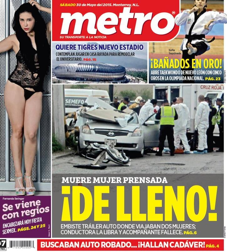 Periódico METRO på Twitter: Periódico METRO på Twitter: