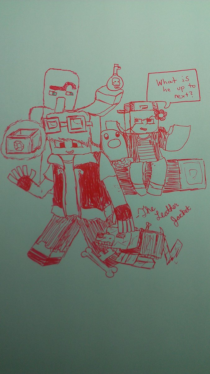 LeatherJacketYT's tweet photo. #tdmart @DiamondMinecart Trust me, the original was worse. I hope you enjoy it, Dan! http://t.co/QRpAf0vV2l