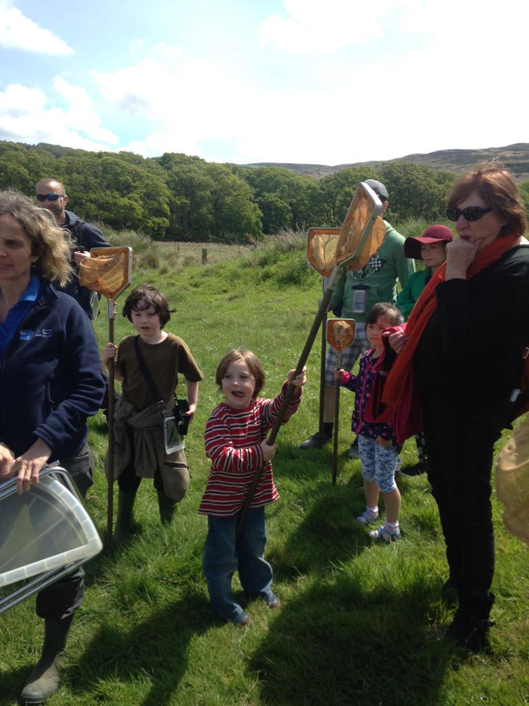BroHyddgen's tweet image. A successful COBWEB family day with pupils from both the Primary and Secondary campus. #Cobwebfp7 #RSPB