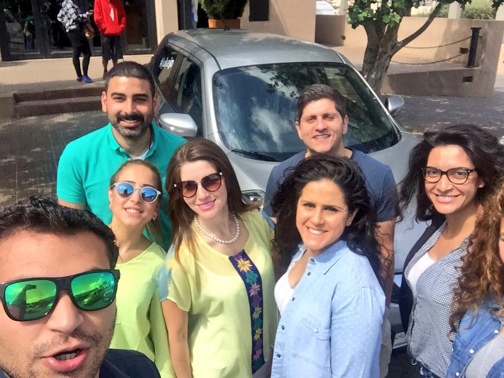 AnasAlShariff's tweet photo. Earlier this morning, lets take a #selfie before trying this amazing vehicle @Nissan @NissanJordan #JukeJo @BlueFigJo http://t.co/TQZWGixteZ