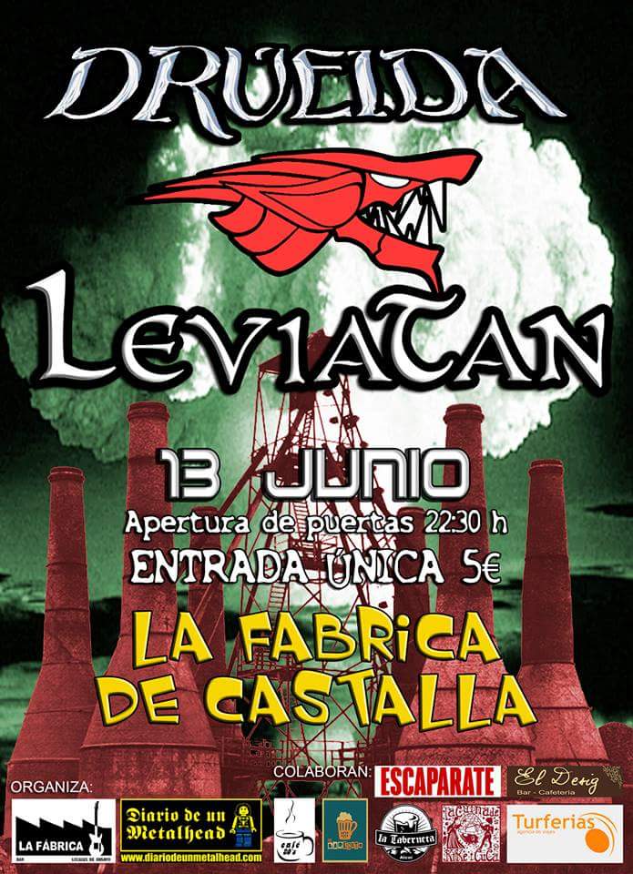 El proximo 13 de junio estamos en La Fabrica de Castalla, repartiendo caña.