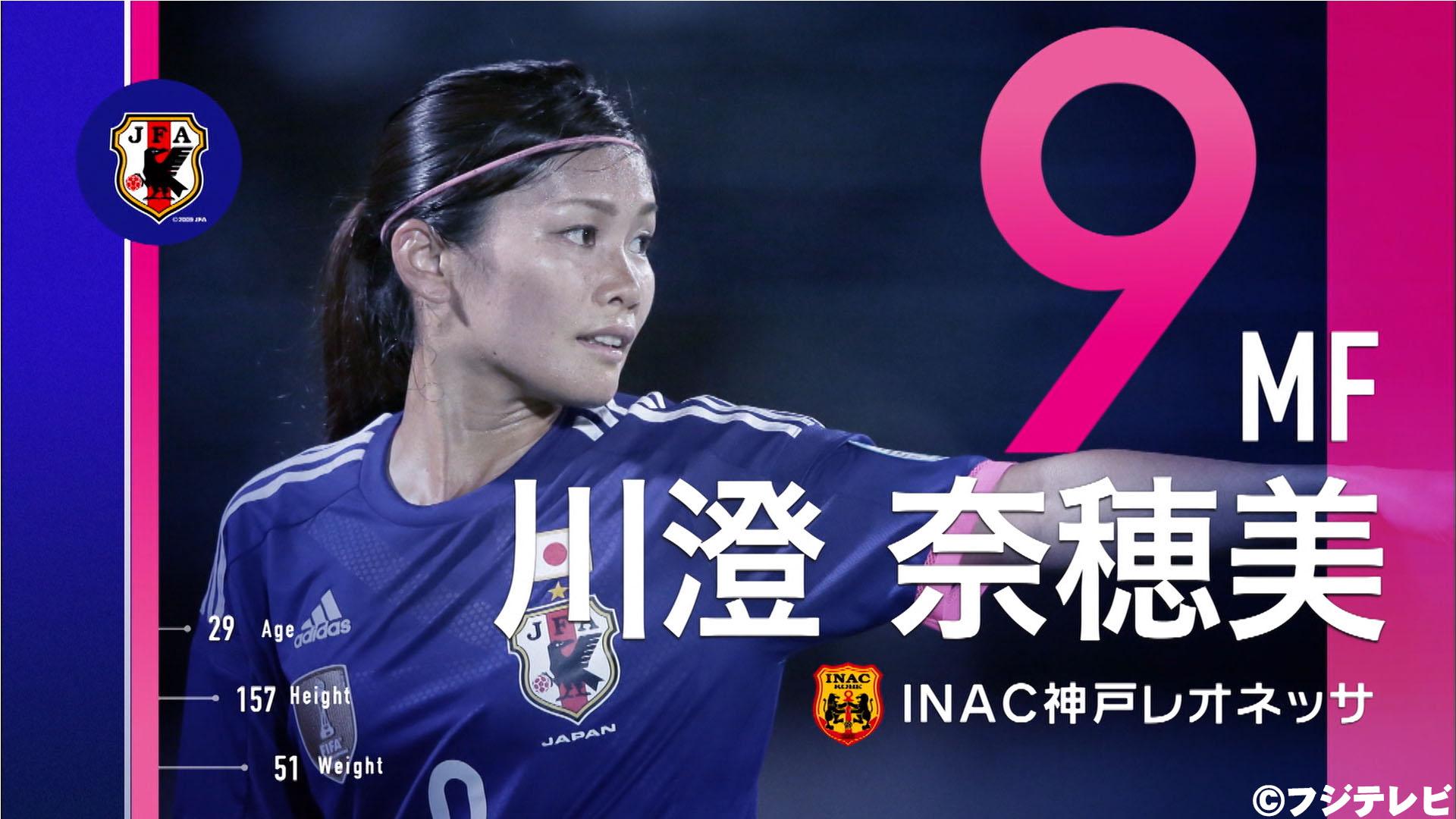 フジテレビサッカー Pe Twitter イチ押し選手をリツイート Mf ９ 川澄 奈穂美 Cxなでしこ Nadeshiko Http T Co 1gkhli30tf Twitter